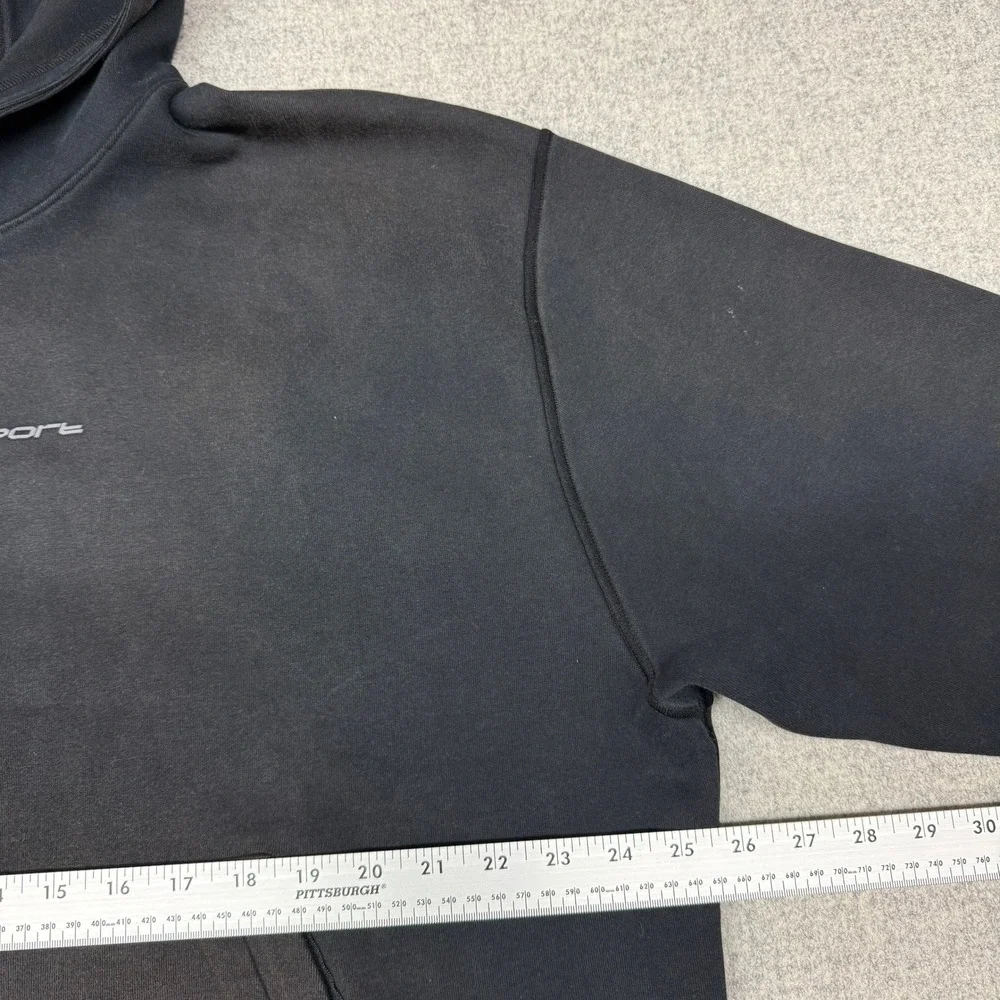 Jordan Sport Dri-FIT Hoodie XL Black Pullover Sweatshirt Jumpman Logo Athletic